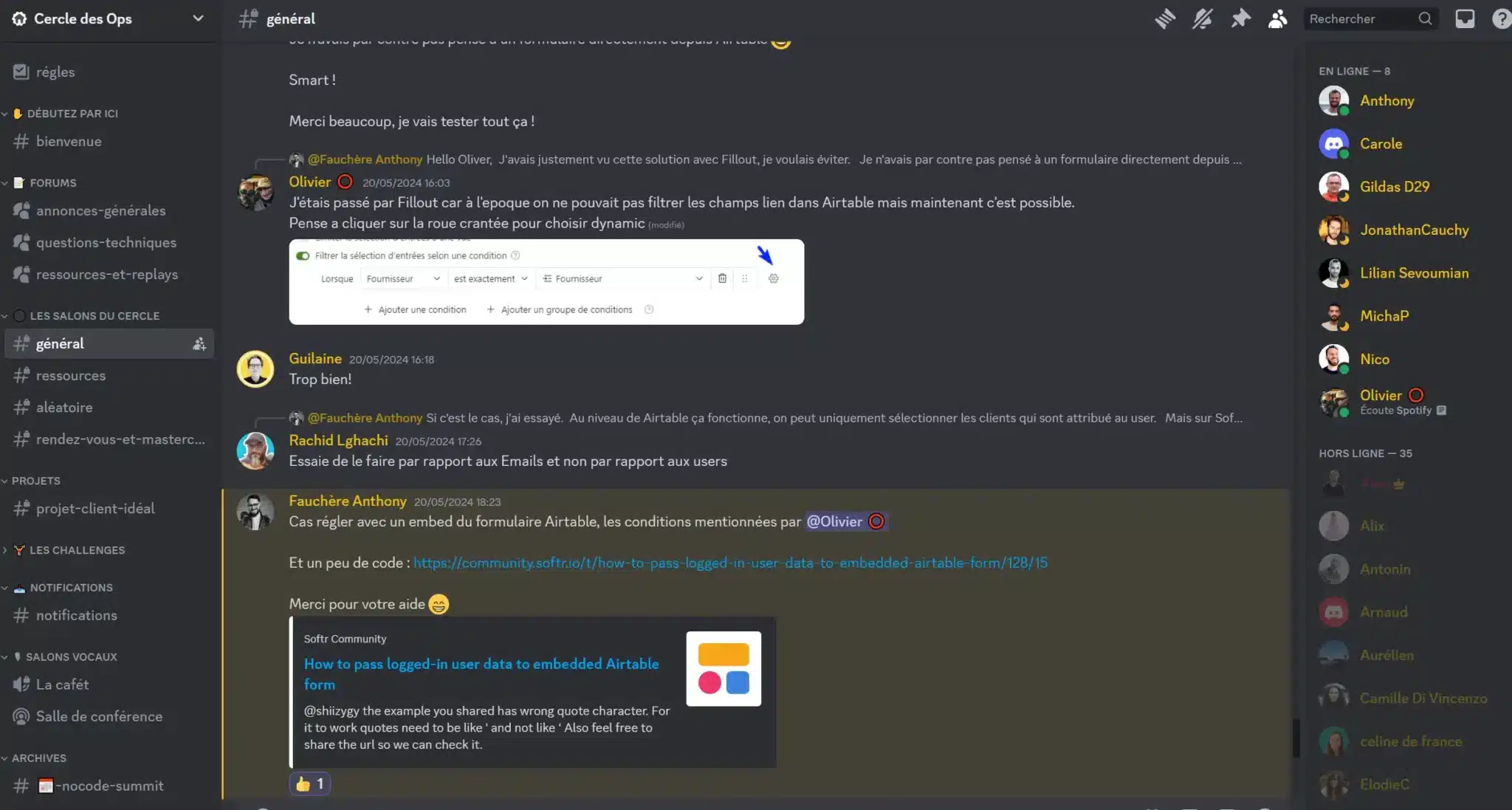 Discord du cercle des ops